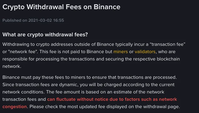 Binance Withdrawal Fees: Check Network Costs and Minimums Before Sending